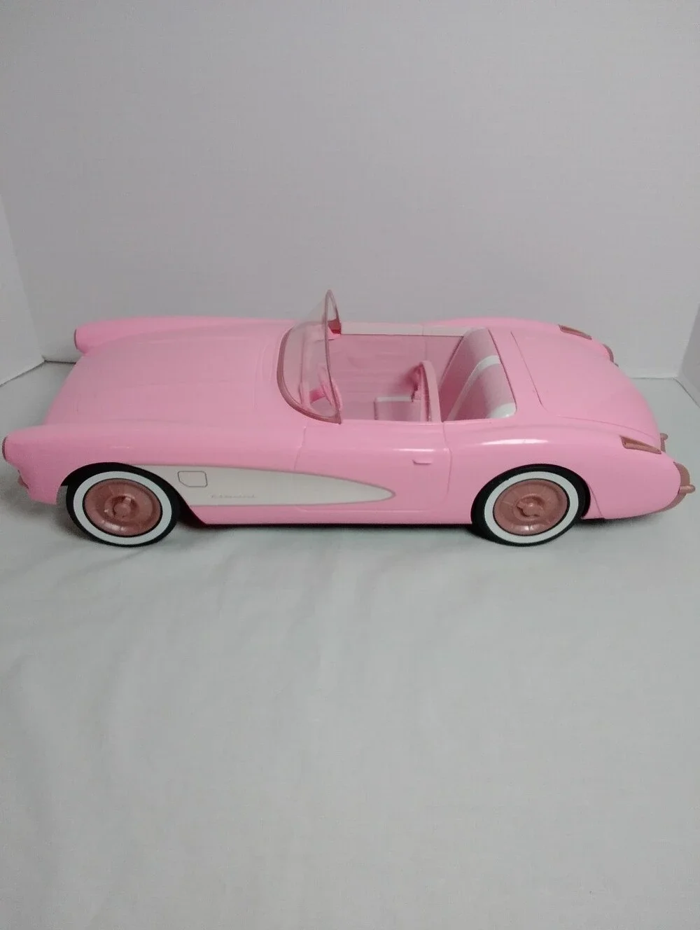 Barbie Classic Pink Convertible Car Toy